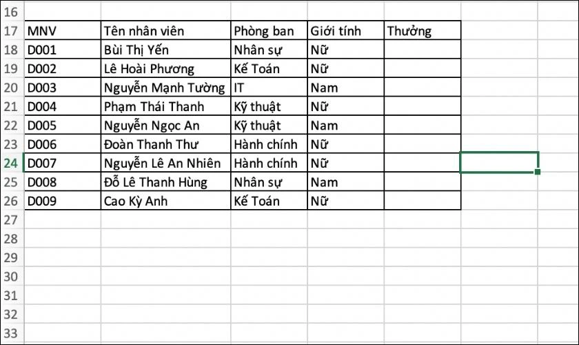 V&iacute; dụ tổ hợp h&agrave;m AND,OR v&agrave; IF&nbsp;