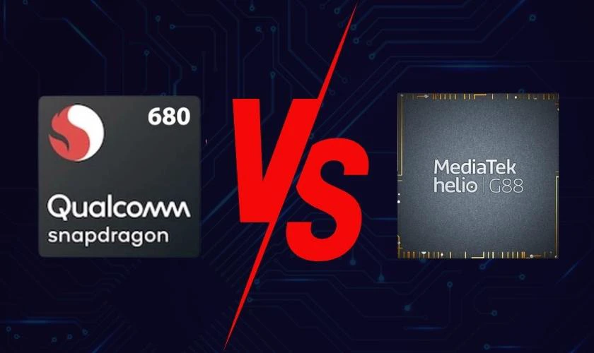 Nên chọn chip Snapdragon 680 hay Helio G88?