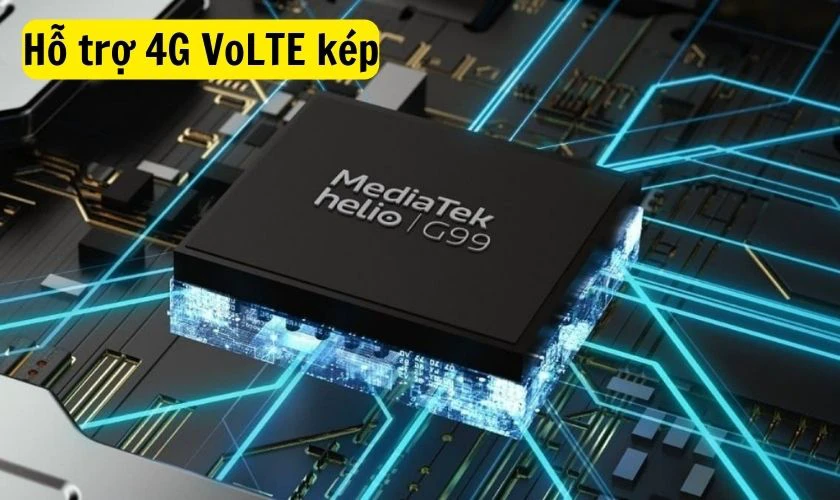 Hỗ trợ 4G VoLTE k&eacute;p