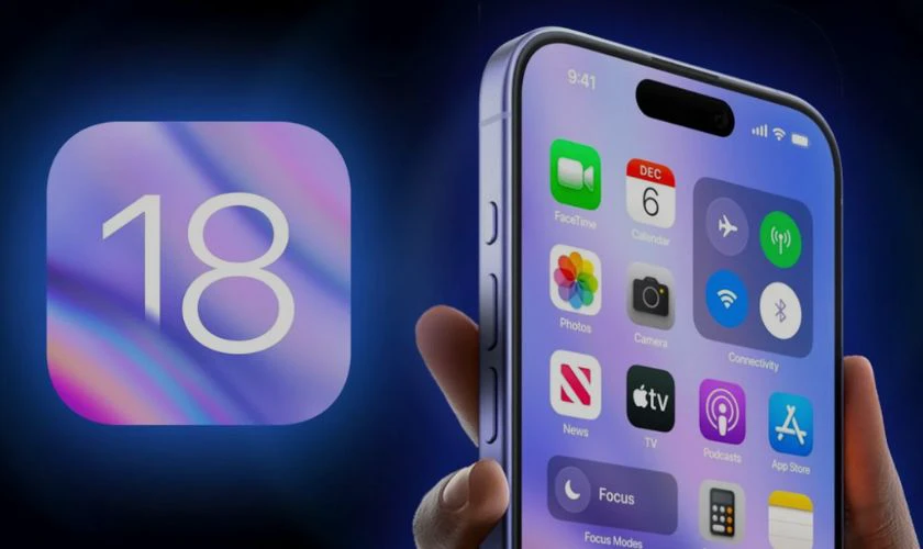 iOS 18 hỗ trợ hẹn giờ chụp ảnh tr&ecirc;n iPhone mức 5 gi&acirc;y