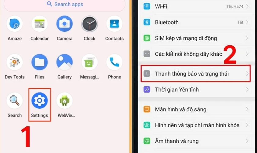 Hiển thị tốc độ mạng trên Samsung: Có sẵn tùy chọn