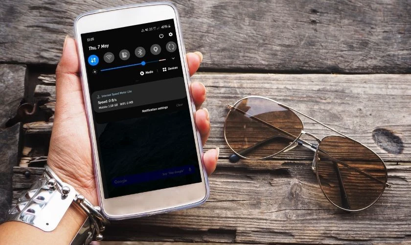 Lưu ý khi bật hiển thị tốc độ mạng trên Samsung