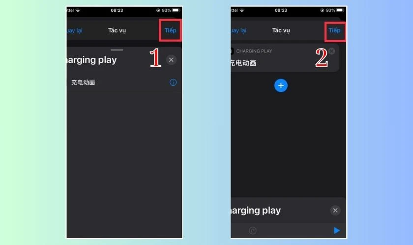 Nhấn Tiếp để x&aacute;c nhận