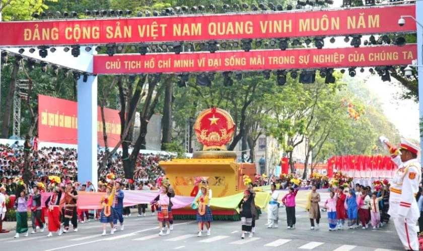 H&igrave;nh ảnh ng&agrave;y Quốc tế Lao động tr&ecirc;n cả nước