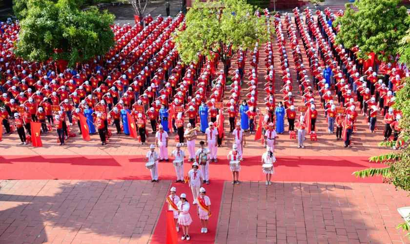 Ảnh đẹp ngày khai giảng