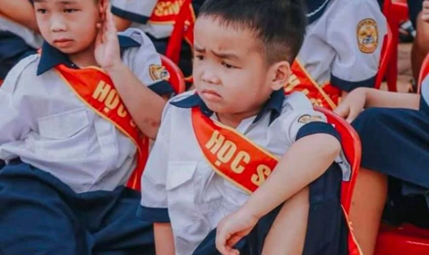 Ảnh hài hước của học sinh