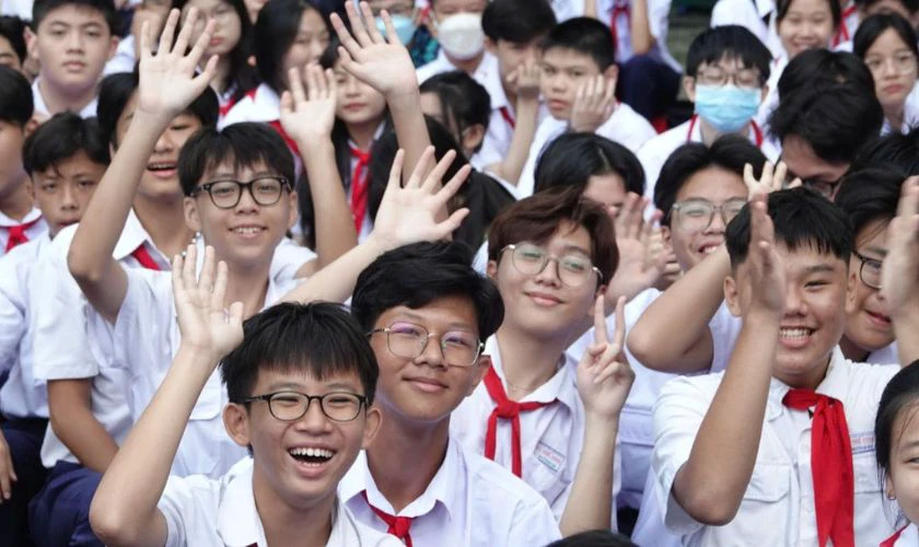 Hình ảnh học sinh cấp 2