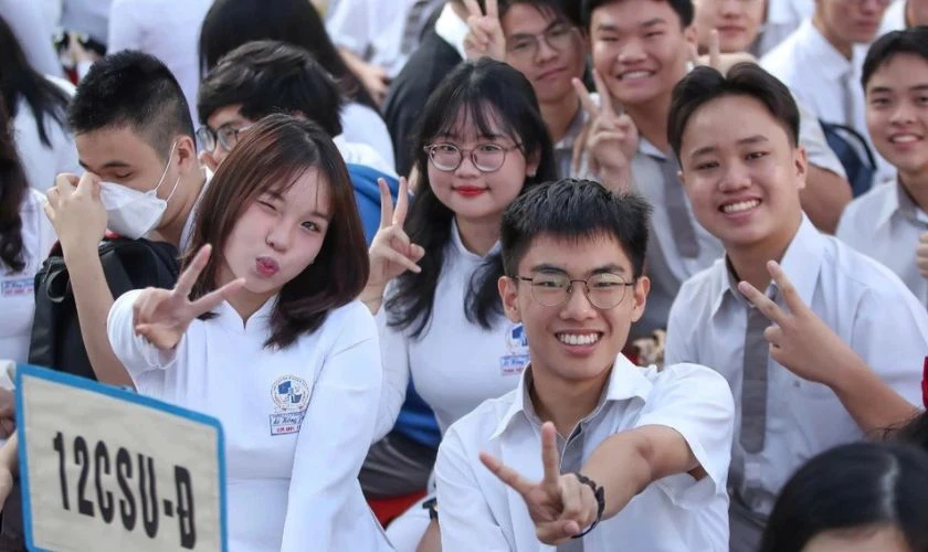 Hình ảnh học sinh cấp 3