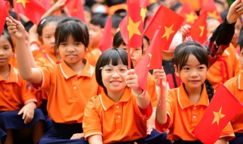 Hình ảnh Back to School về học sinh các cấp