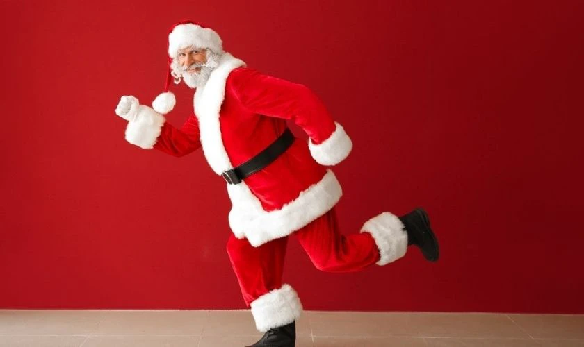 Cosplay &ocirc;ng gi&agrave; Noel