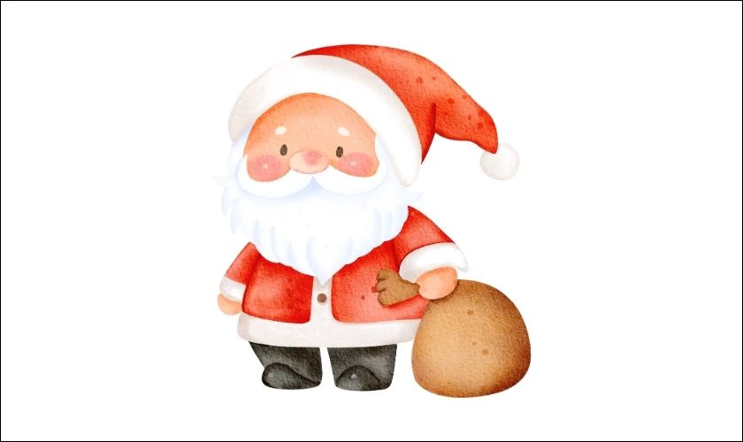 Santa Claus chibi cute