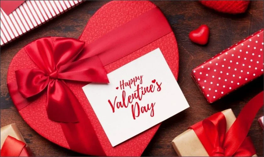 Hộp quà trái tim - Món quà Valentine ý nghĩa