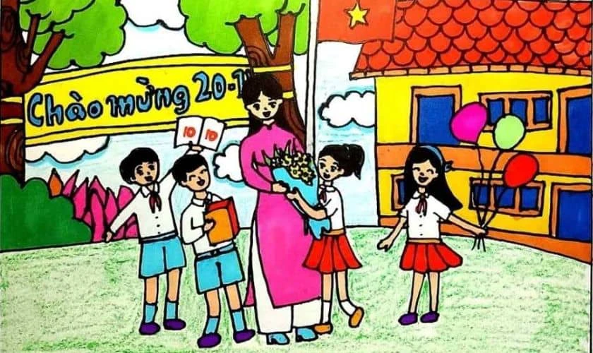 Hình nền chủ đề ngày 20/11 4K