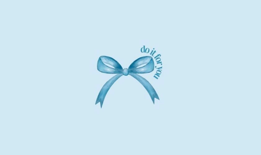 Wallpaper 8/3 họa tiết nơ
