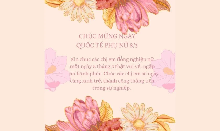Hình nền chúc mừng 8/3