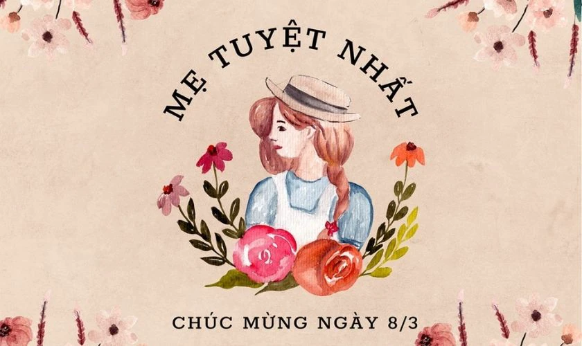 Ảnh nền chúc mừng 8/3