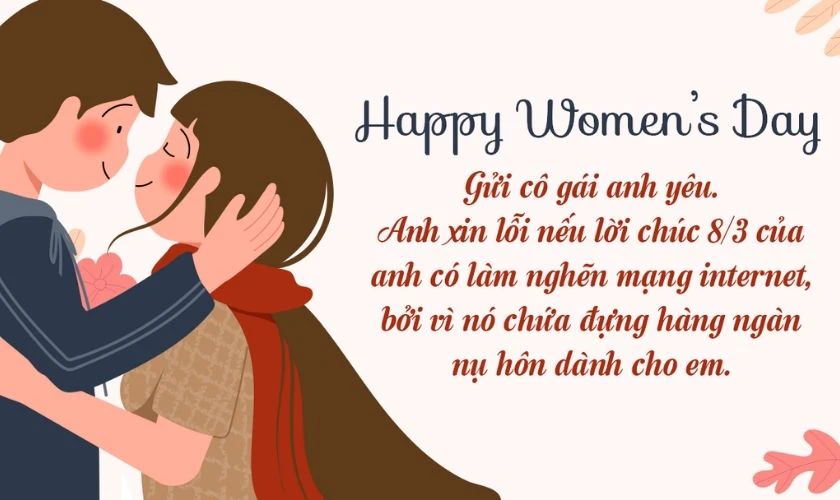 Ảnh nền chúc mừng 8/3 đẹp