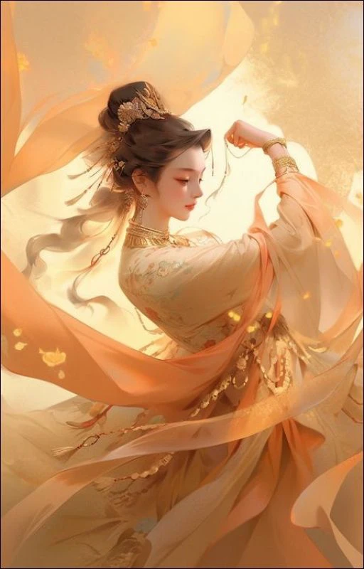 H&igrave;nh nền anime c&aacute;c nh&acirc;n vật nữ cổ trang si&ecirc;u đẹp