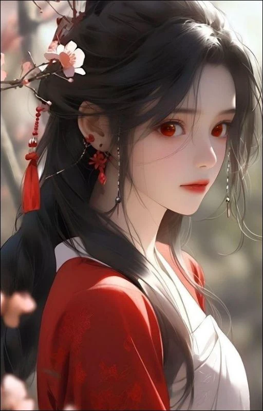 H&igrave;nh nền anime c&aacute;c nh&acirc;n vật nữ cổ trang si&ecirc;u đẹp cho m&aacute;y t&iacute;nh