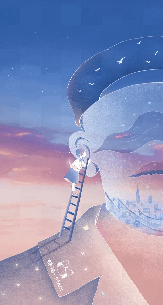 Wallpaper anime động th&uacute; vị tr&ecirc;n điện thoại
