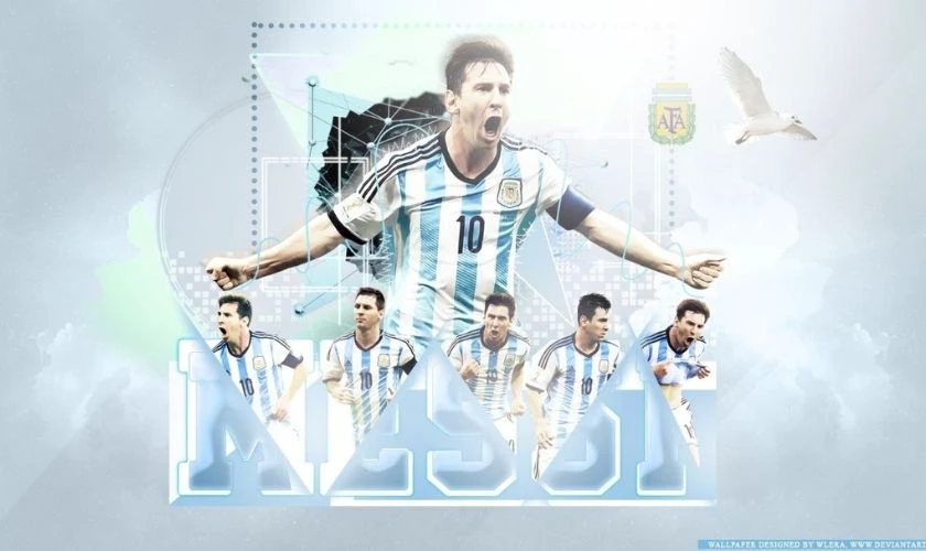 Ảnh Lionel Messi l&agrave;m h&igrave;nh nền m&aacute;y t&iacute;nh, desktop