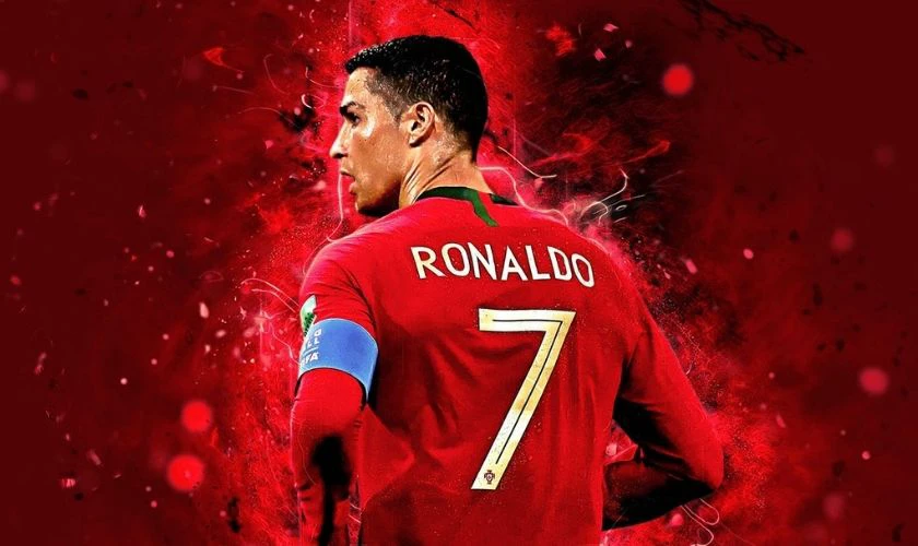 H&igrave;nh nền m&aacute;y t&iacute;nh cầu thủ Cristiano Ronaldo