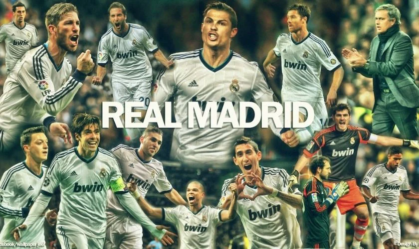 H&igrave;nh nền Real Madrid tổng hợp cầu thủ nổi tiếng