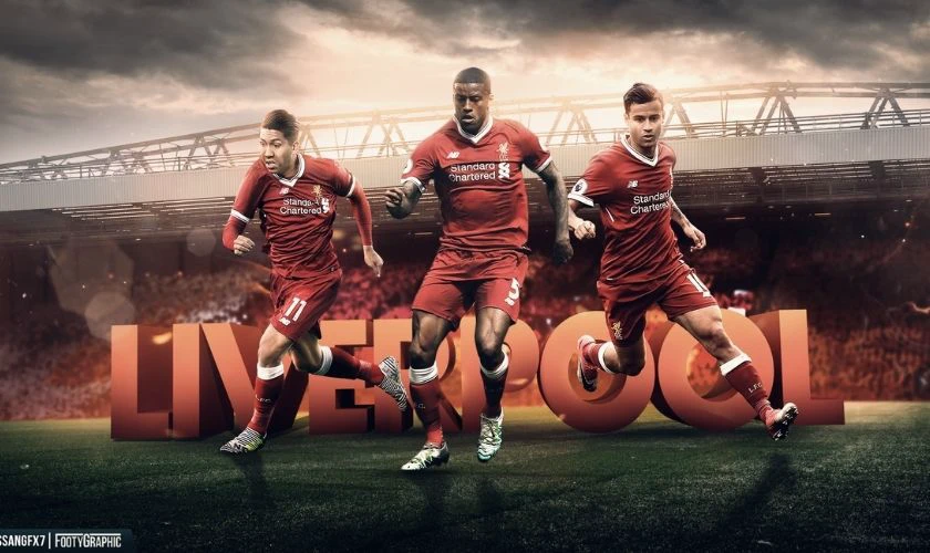 CLB Liverpool - H&igrave;nh nền b&oacute;ng đ&aacute; cho m&aacute;y t&iacute;nh đẹp