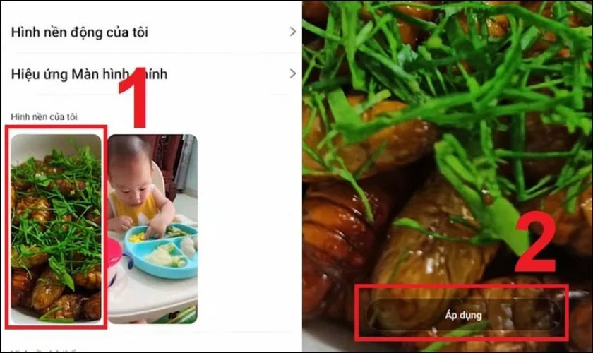 Cân chỉnh hình rồi nhấn Áp dụng là xong