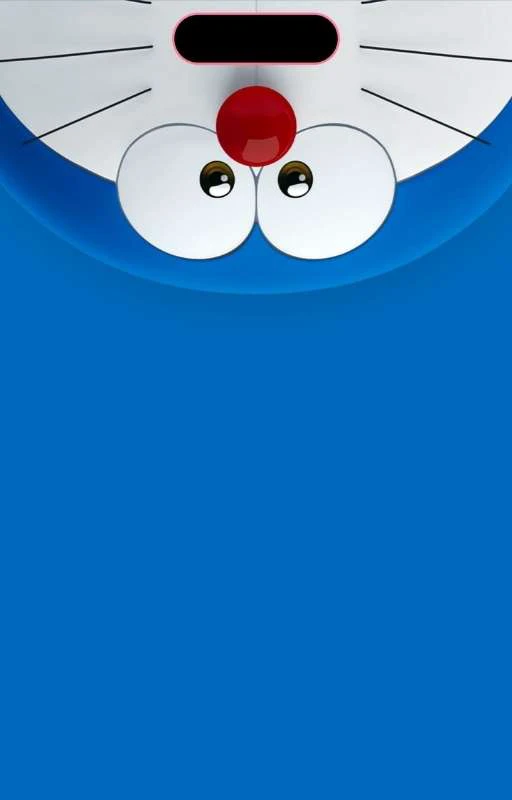 H&igrave;nh nền Dynamic island hoạt h&igrave;nh Doraemon