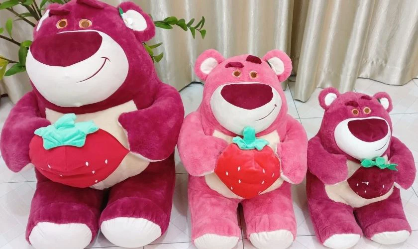 Ảnh gấu d&acirc;u Lotso đ&aacute;ng y&ecirc;u ngo&agrave;i đời
