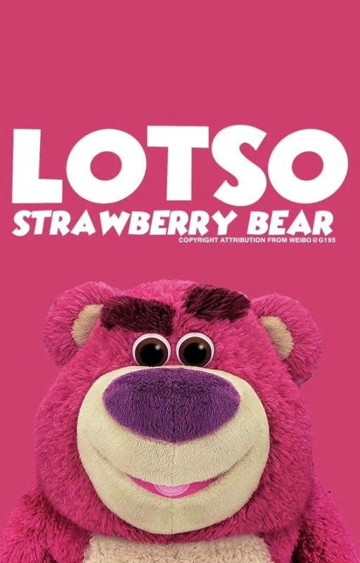 Ảnh nền gấu d&acirc;u Lotso trong Disney