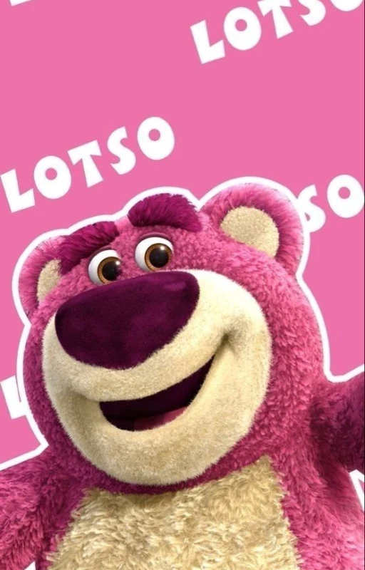 Ảnh nền gấu d&acirc;u Lotso trong phim hoạt h&igrave;nh cho điện thoại