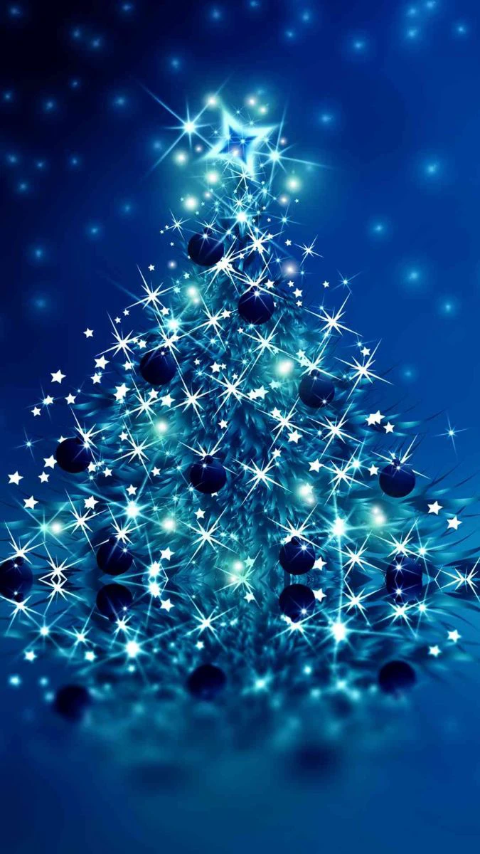 Hình nền Giáng sinh chủ đề cây thông Noel