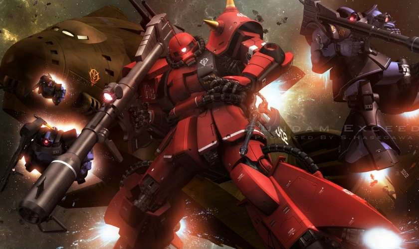 Wallpaper Gundam 4K chiến đấu khốc liệt cho m&aacute;y t&iacute;nh