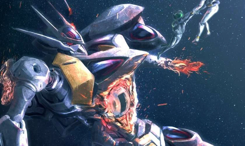 Bộ si&ecirc;u tập Gundam 4K chiến đấu khốc liệt cho laptop