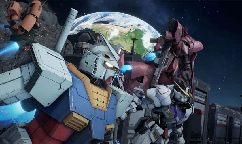 Wallpaper Gundam 4K chiến đấu đầy kịch t&iacute;nh cho m&aacute;y t&iacute;nh