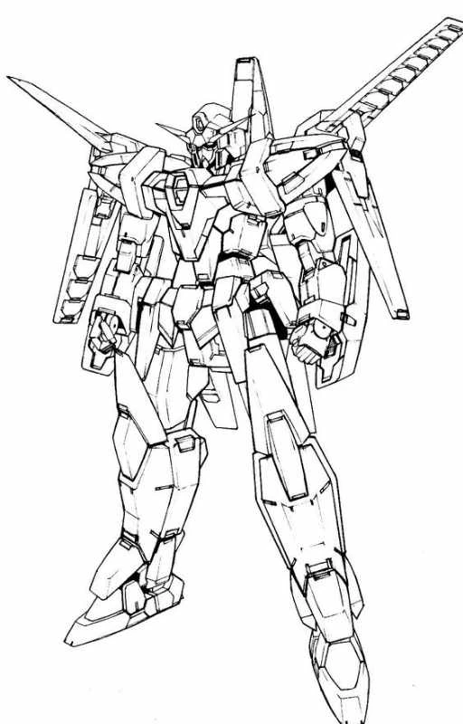 Bộ sưu tập h&igrave;nh vẽ Gundam 4K cho điện thoại