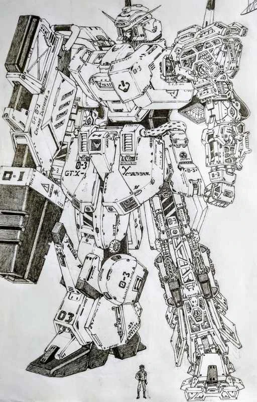 Bộ sưu tập h&igrave;nh vẽ Gundam 4K cho điện thoại iPhone