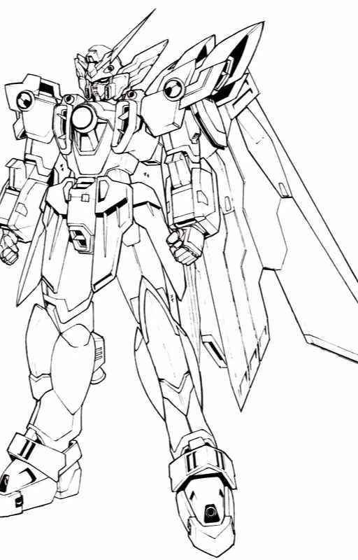 H&igrave;nh vẽ Gundam 4K cho điện thoại
