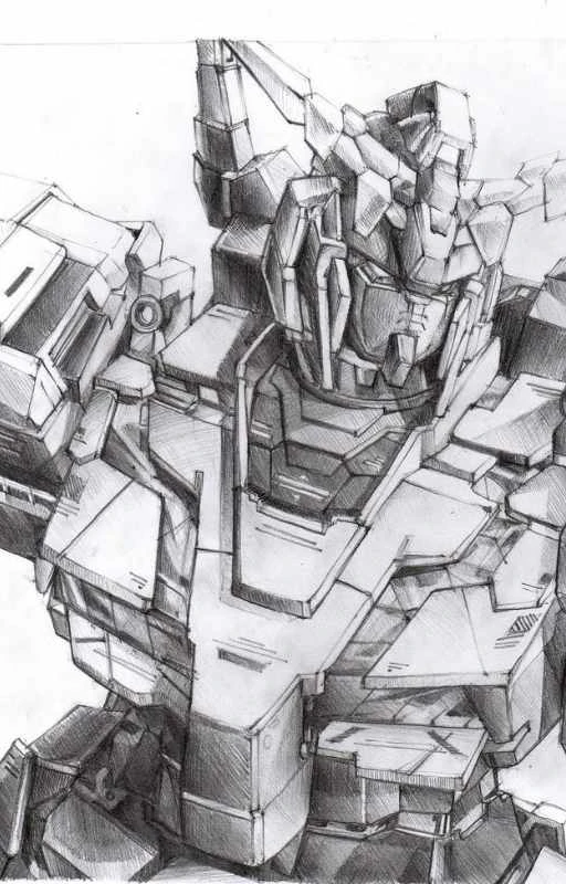 H&igrave;nh vẽ Gundam 4K cho điện thoại di động