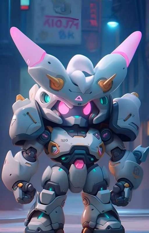 H&igrave;nh nền Gundam 4K phong c&aacute;ch dễ thương cho Android
