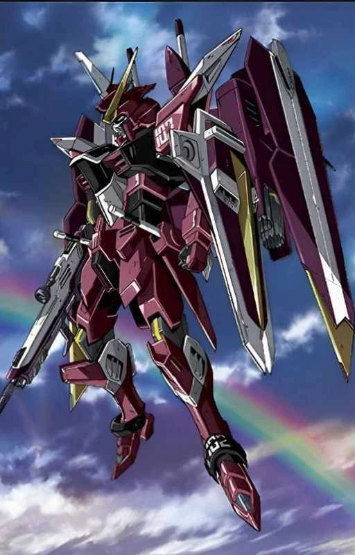H&igrave;nh nền Gundam 4K bay tr&ecirc;n bầu trời cho điện thoại Android