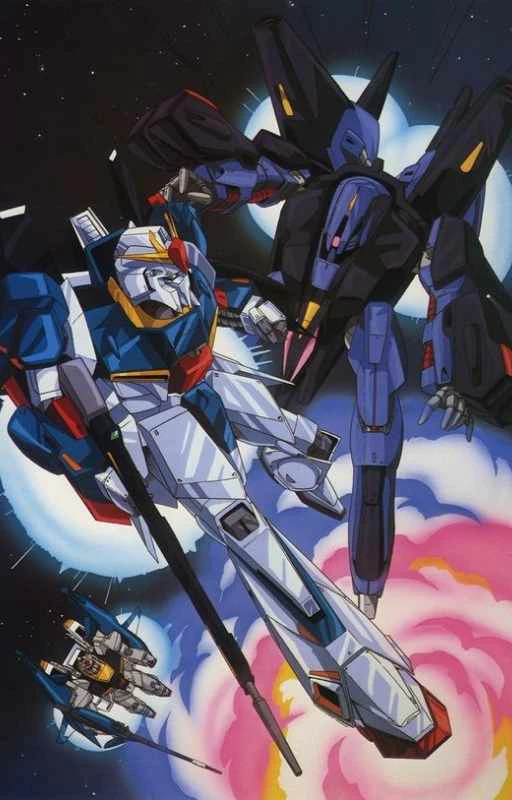 Ảnh 4K Gundam v&agrave; qu&aacute;i vật đ&aacute;nh nhau cực chất cho điện thoại