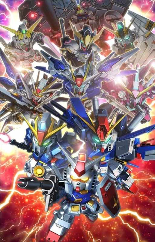 Bộ sưu tập Gundam trong một khung ảnh cho dế y&ecirc;u