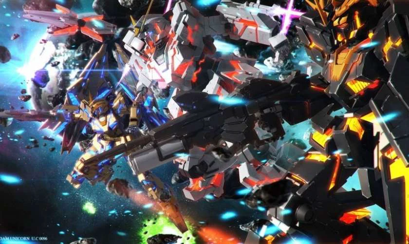 Bộ si&ecirc;u tập nhiều Gundam cho m&aacute;y t&iacute;nh