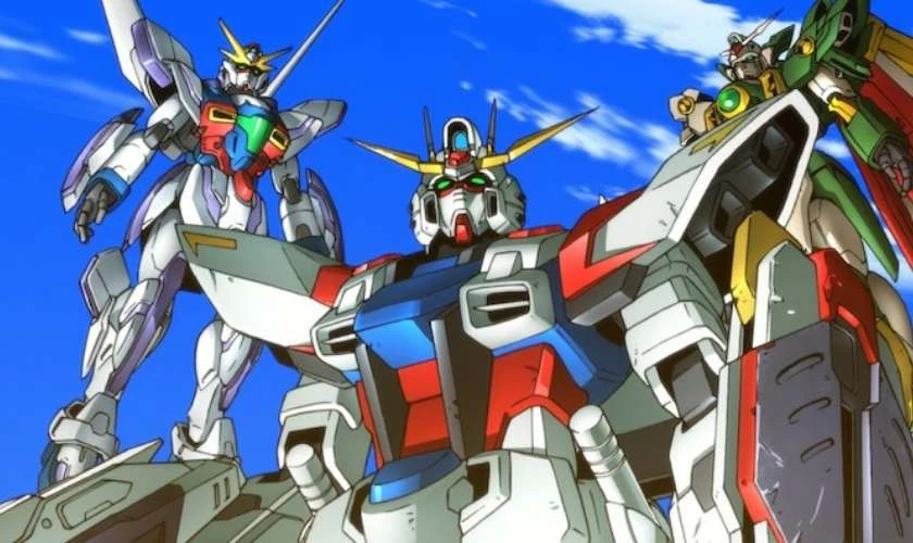 Wallpaper trang tr&iacute; nhiều Gundam cho laptop
