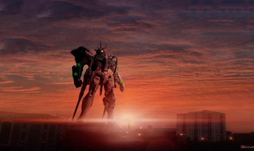 H&igrave;nh nền Gundam 4K nhiều m&agrave;u sắc cho PC