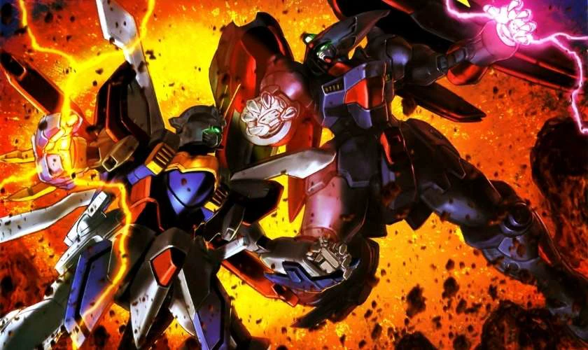 Wallpaper Gundam 4K nhiều m&agrave;u sắc cho m&aacute;y t&iacute;nh