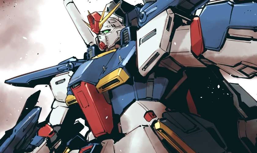 H&igrave;nh Gundam 4K nhiều m&agrave;u sắc ấn tượng cho laptop